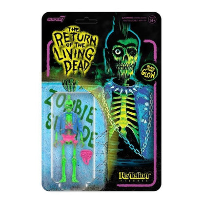 Return of the Living Dead ReAction Action Figure Wave 3 SDCC 2024 Exclusive - Zombie Suicide (Glow)