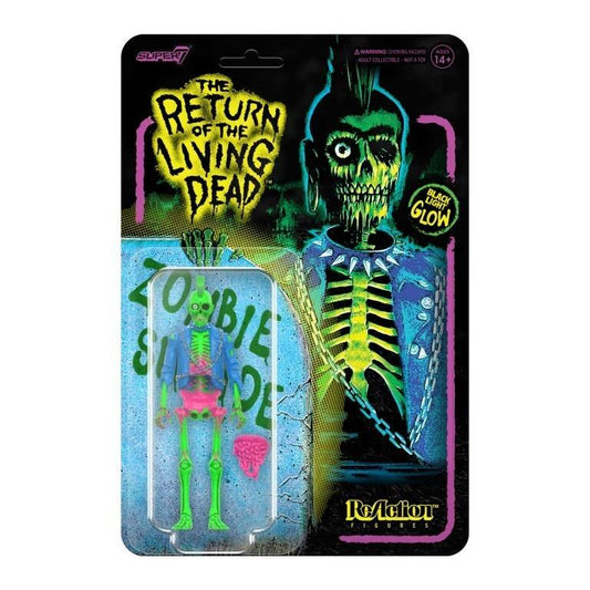 Return of the Living Dead ReAction Action Figure Wave 3 SDCC 2024 Exclusive - Zombie Suicide (Glow)
