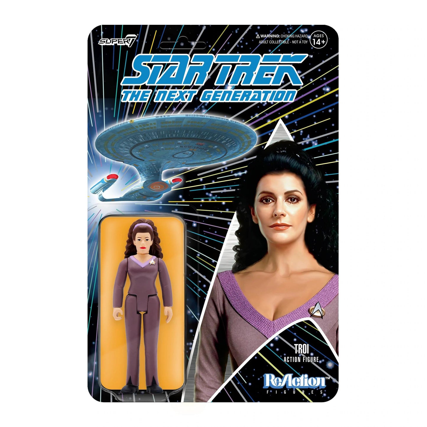 Star Trek: The Next Generation ReAction Action Figure Wave 2 - Counsellor Troi