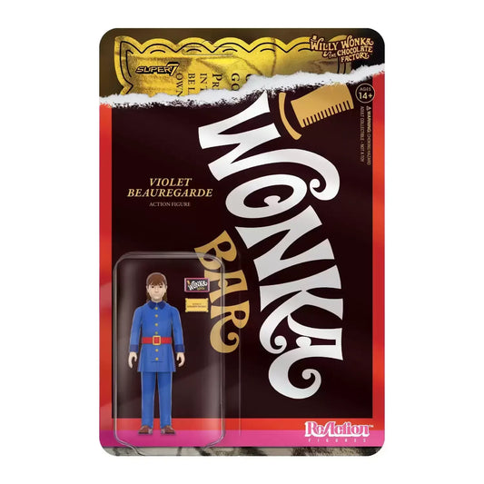 Willy Wonka & The Chocolate Factory ReAction Action Figure -Violet Beauragarde