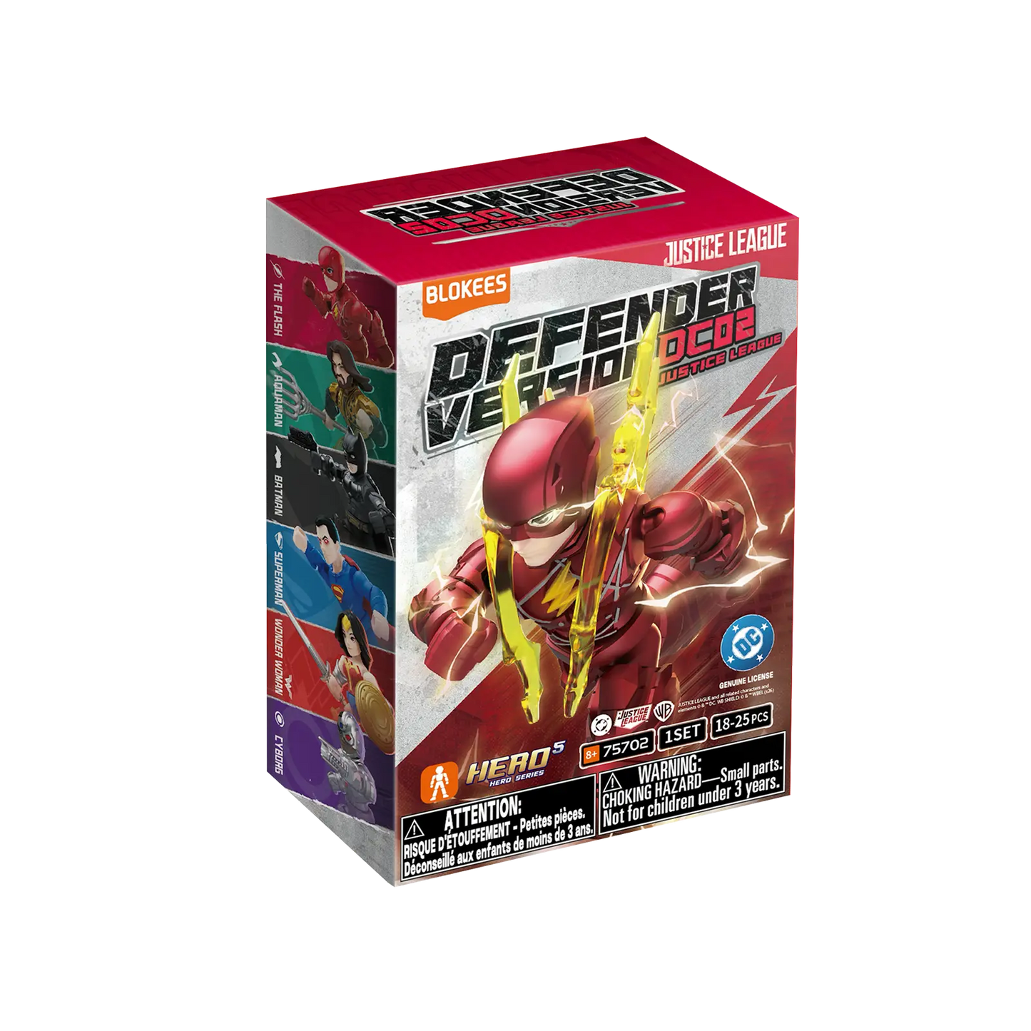DC Hero Defender Version 02 Blokees Model Kit - Justice League Blind Box