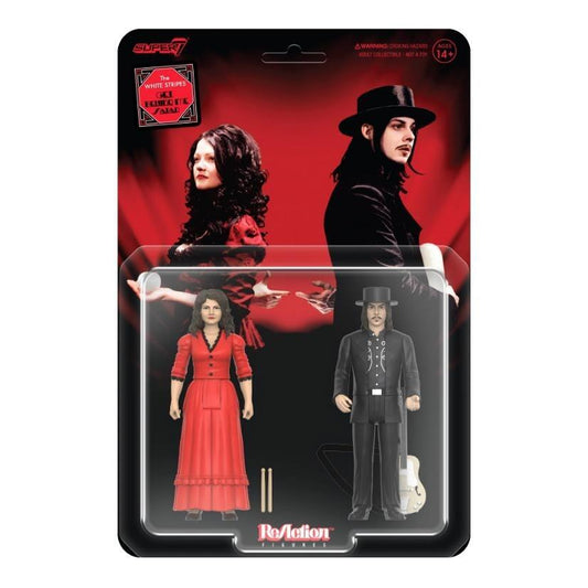 White Stripes ReAction Wave 1 The White Stripes 2-Pack (Get Behind Me Satan)