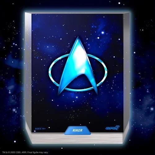 Star Trek: The Next Generation ReAction Ultimates! Action Figure Wave 1 - Commander Riker