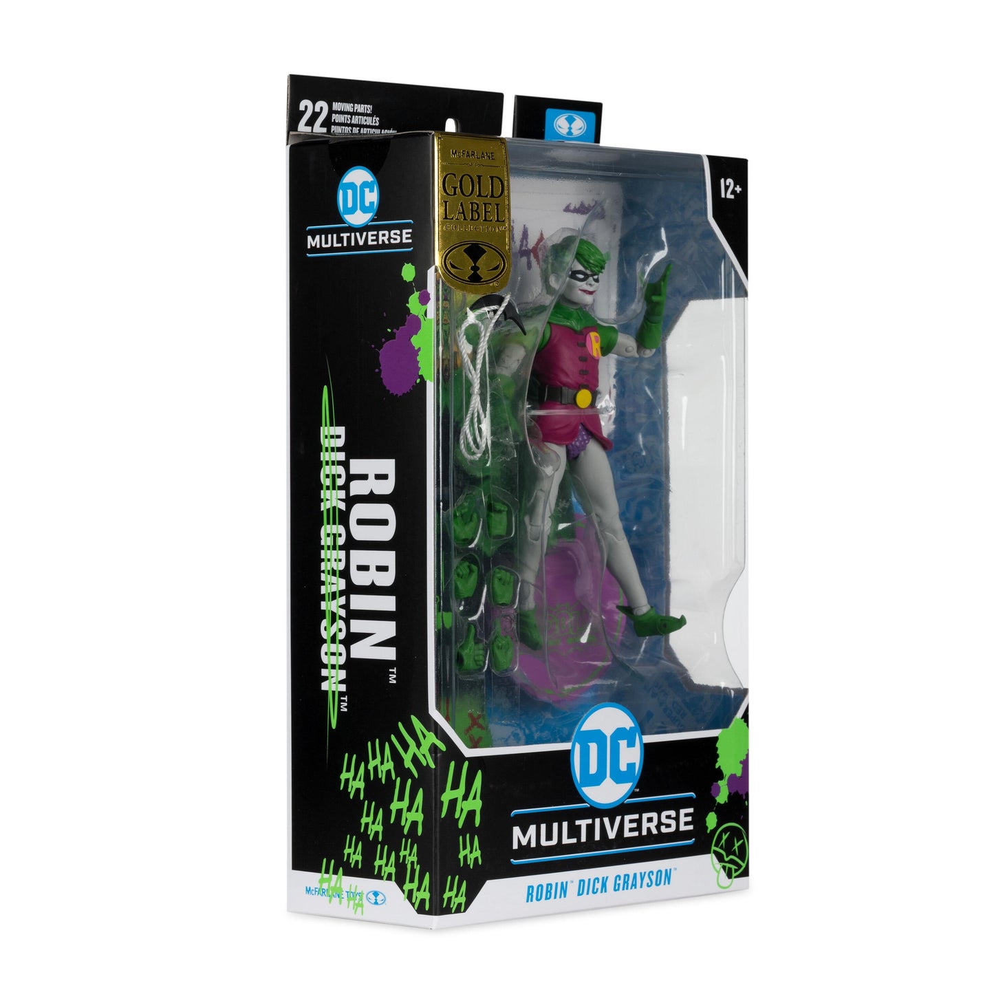 DC Multiverse 7 Inch Action Figure - Jokerised Robin (Dick Grayson) (Gold Label)