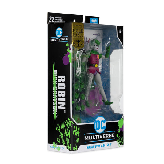 DC Multiverse 7 Inch Action Figure - Jokerised Robin (Dick Grayson) (Gold Label)