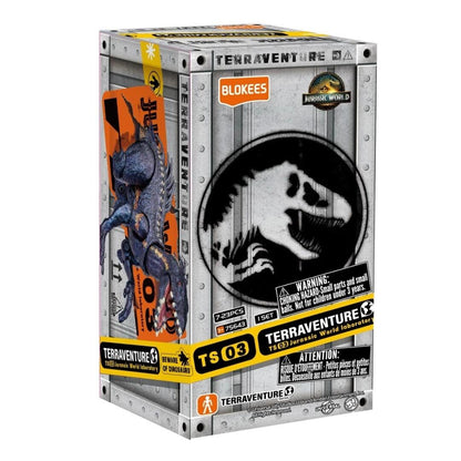Jurassic World Terraventure TS-03 Blokees Model Kit - Jurassic World Labratory