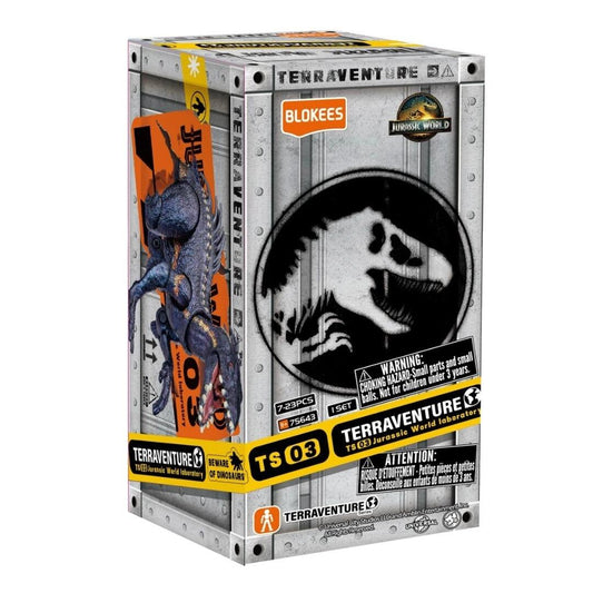 Jurassic World Terraventure TS-03 Blokees Model Kit - Jurassic World Labratory