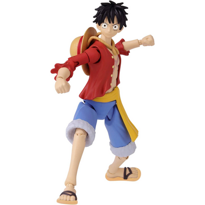 One Piece Anime Heroes 6.5 Inch Scale Action Figure - Monkey D. Luffy