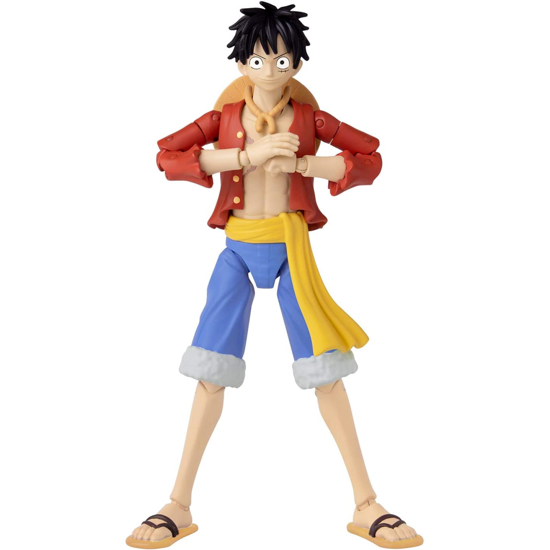 One Piece Anime Heroes 6.5 Inch Scale Action Figure - Monkey D. Luffy