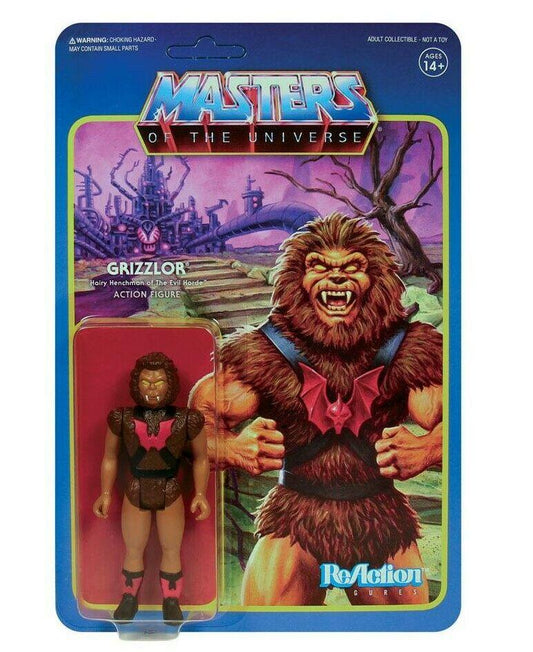 Masters of the Universe: Grizzlor - Wave 5 ReAction Action Figure
