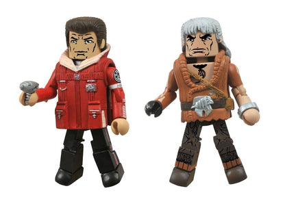 Star Trek Captain Captain Kirk (Field Jacket) and Khan (Wrath of Khan) Minimates -  Action Figure