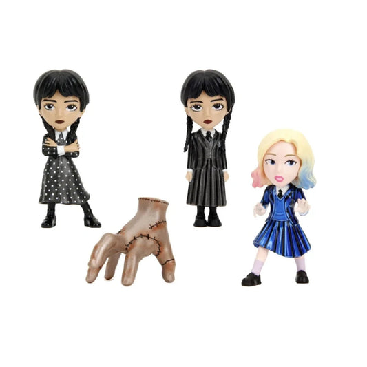 Wednesday 2.5 Inch Metal Figs - Set of 4