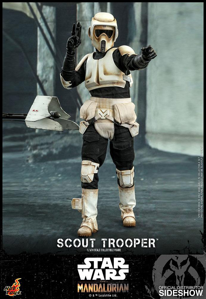 Imperial Scout Trooper (Mandalorian) - Star Wars Hot Toys Collectibles 1/6 Scale Action Figure