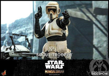 Imperial Scout Trooper (Mandalorian) - Star Wars Hot Toys Collectibles 1/6 Scale Action Figure
