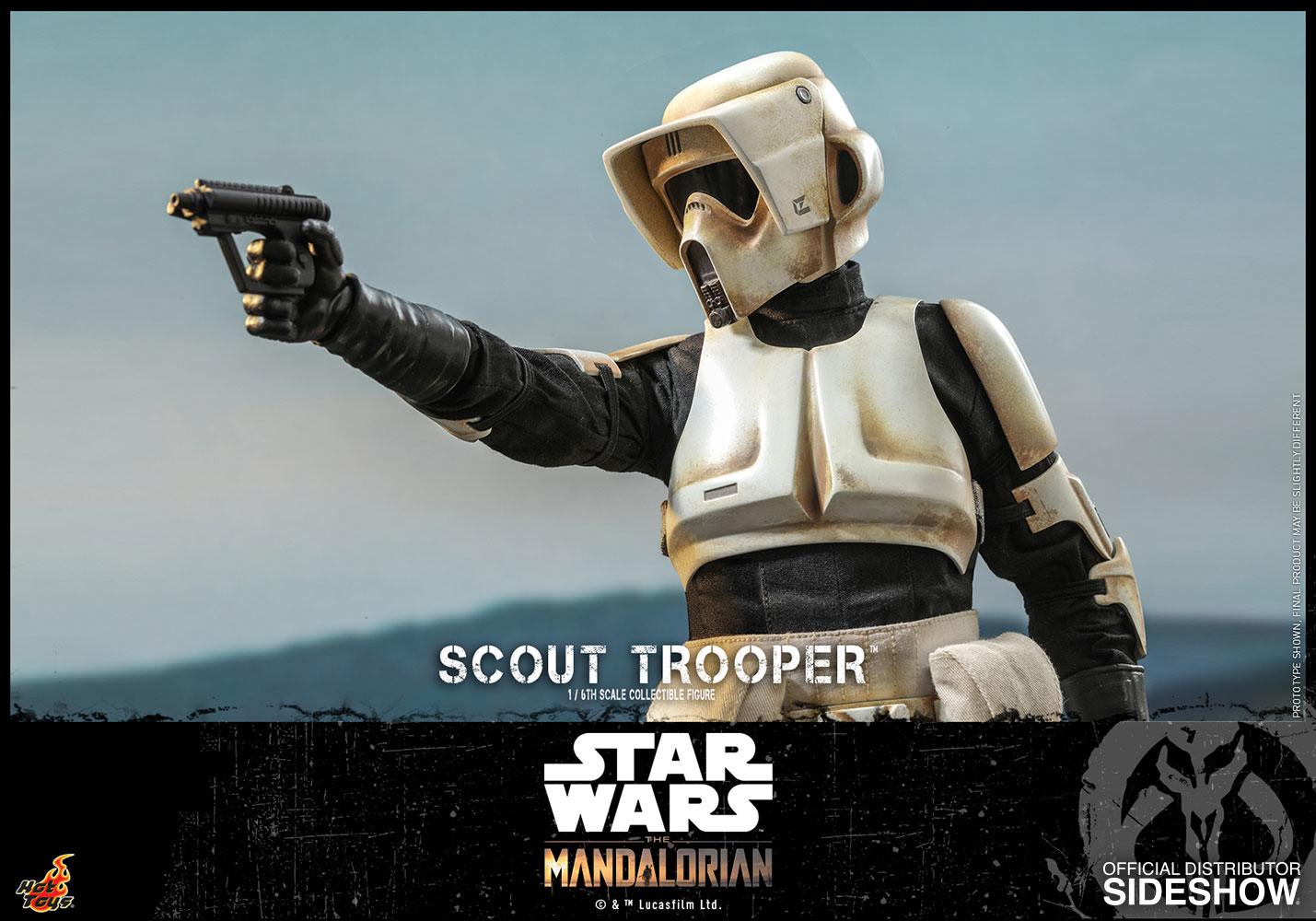 Imperial Scout Trooper (Mandalorian) - Star Wars Hot Toys Collectibles 1/6 Scale Action Figure