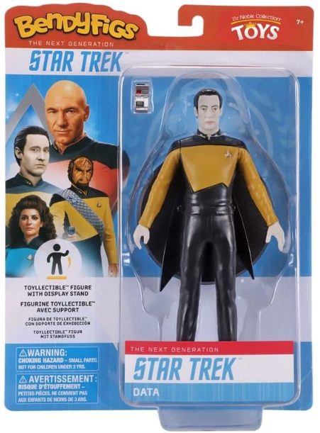 Star Trek: The Next Generation Bendyfigs Action Figure - Lieutenant Commander Data (possibly non-mint)