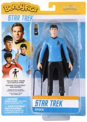 Star Trek: The Original Series Bendyfigs Action Figure - Spock (possibly non-mint)