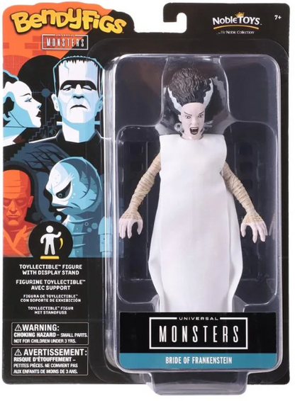 Universal Monsters Bendyfigs Action - Bride of Frankenstein (possibly non-mint)