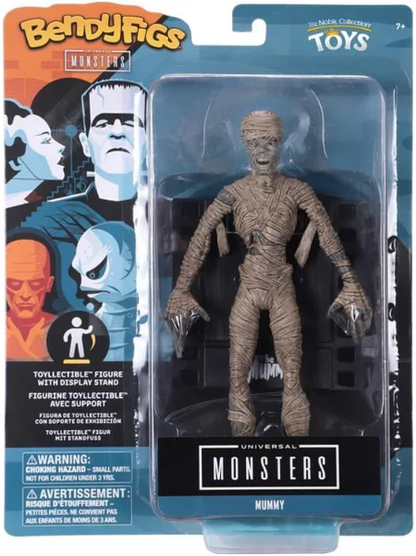 Universal Monsters Bendyfigs Action Figure - Mummy (possibly non-mint)