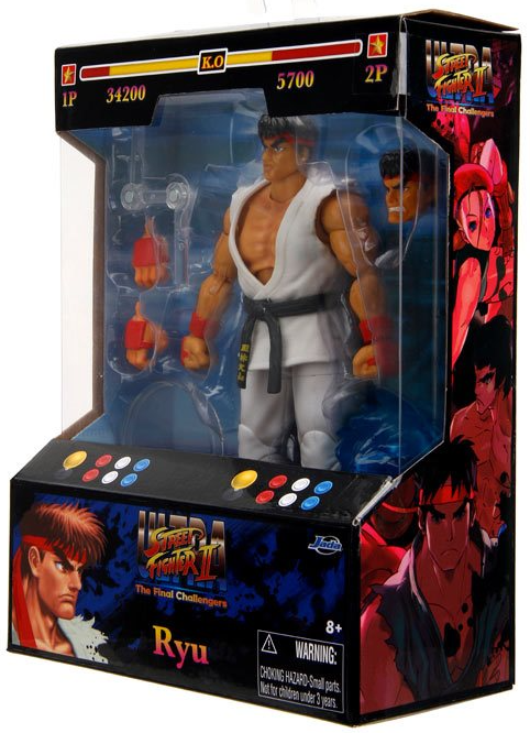 Ultra Street Fighter II 6 Inch Action Figure Wave 1 - Ryu