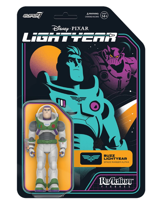 Lightyear Disney Pixar REACTION Action FIGURE - Buzz Lightyear