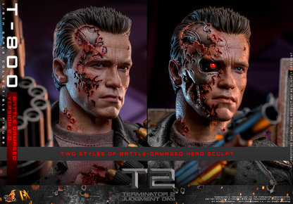 *PRE-ORDER T-800 Terminator (Battle Damaged 2.0) Hot Toys Collectibles 1/6 Scale Action Figure