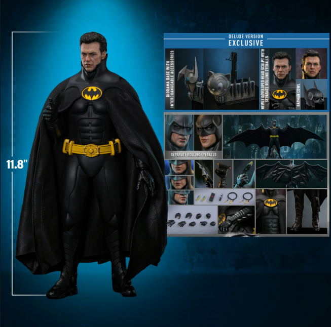 Batman (Deluxe)- Batman Returns Hot Toys Collectibles 1/6 Scale Action Figure