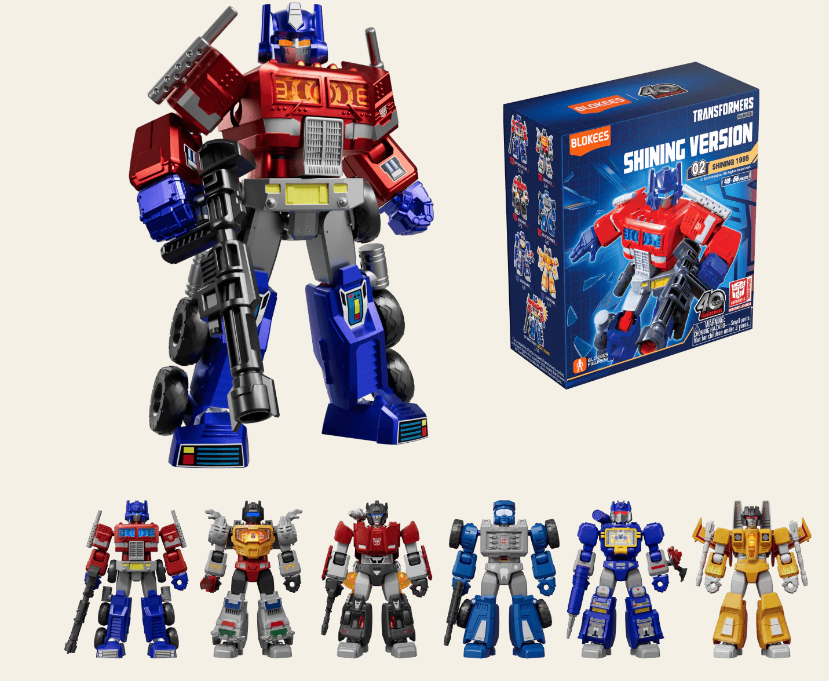 Transformers Shining Version 02: Shining 1985 Blokees Model Kit - Blind Box