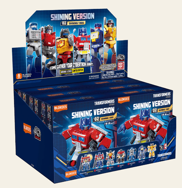 Transformers Shining Version 02: Shining 1985 Blokees Model Kit - Blind Box