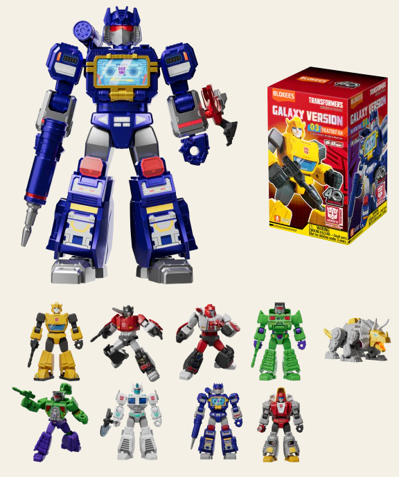Transformers Galaxy Version 03: The Autobot Run Blokees Model Kit - Blind Box