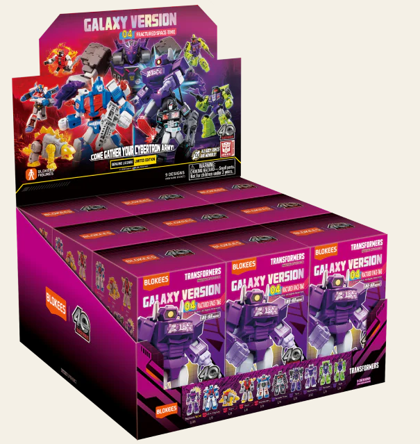 Transformers Galaxy Version 04: Fractured Space-Time Blokees Model Kit - Blind Box