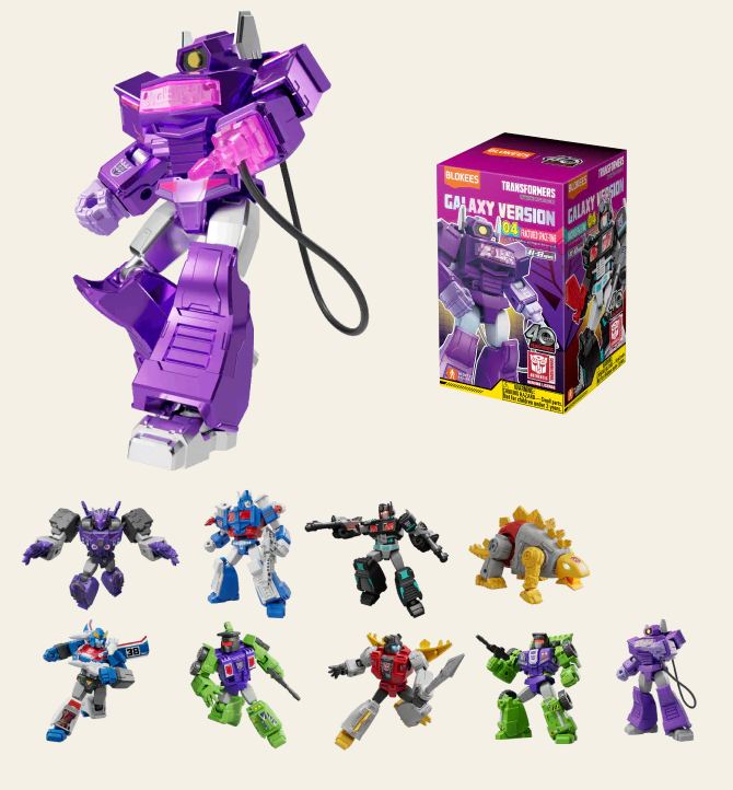 Transformers Galaxy Version 04: Fractured Space-Time Blokees Model