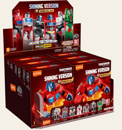 Transformers Shining Version 01: Shining Roll Out Blokees Model Kit - Blind Box