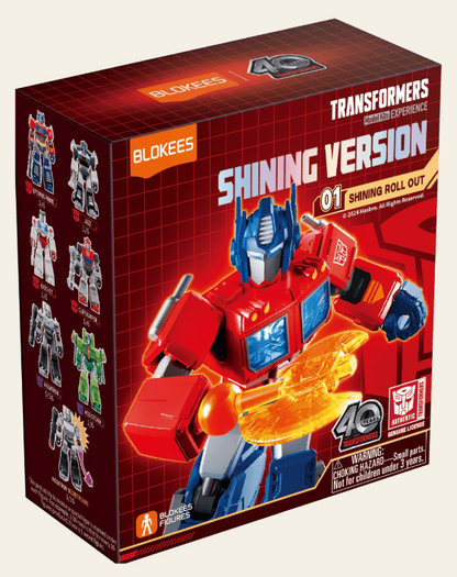 Transformers Shining Version 01: Shining Roll Out Blokees Model Kit - Blind Box