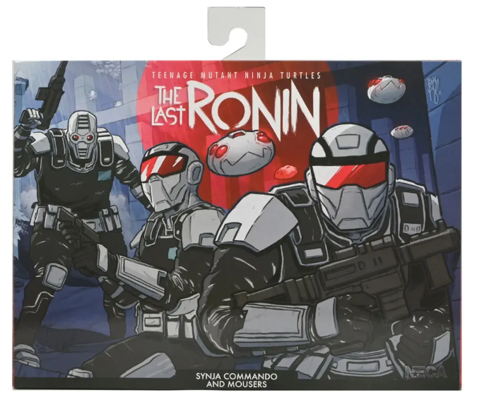 Teenage Mutant Ninja Turtles The Last Ronin Comic 7 Inch Ultimate Action Figure - Synja Commando w/ Mousers