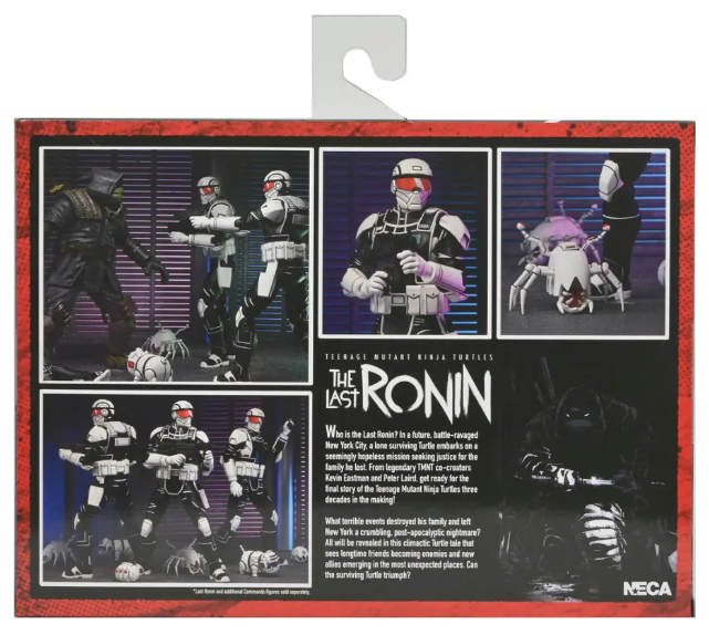 Teenage Mutant Ninja Turtles The Last Ronin Comic 7 Inch Ultimate Action Figure - Synja Commando w/ Mousers