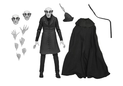 Nosferatu (1922) 7 Inch Ultimate Action Figure - Count Orlok (Black & White)