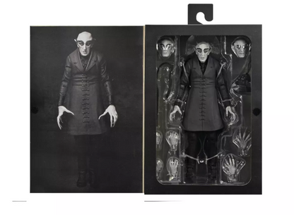 Nosferatu (1922) 7 Inch Ultimate Action Figure - Count Orlok (Black & White)