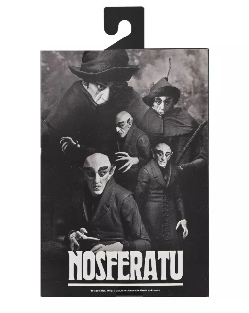Nosferatu (1922) 7 Inch Ultimate Action Figure - Count Orlok (Black & White)