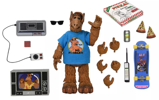 ALF 7 Inch Ultimate Action Figure - Totally 80's ALF