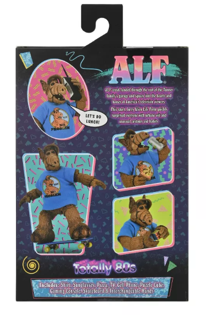 ALF 7 Inch Ultimate Action Figure - Totally 80's ALF