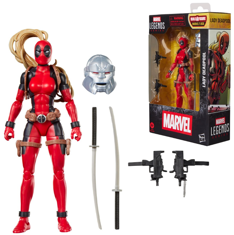 *PRE-ORDER Marvel Legends Comic 6 Inch Action Figure Marvel's Box BAF - Lady Deadpool