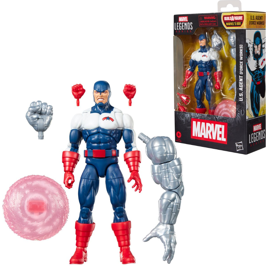 Marvel Legends Comic 6 Inch Action Figure Marvel's Box BAF - U.S. Agent
