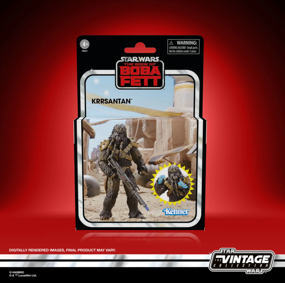 Star Wars The Vintage Collection 3.75 Inch Deluxe Exclusive Action Figure - Krrsantan