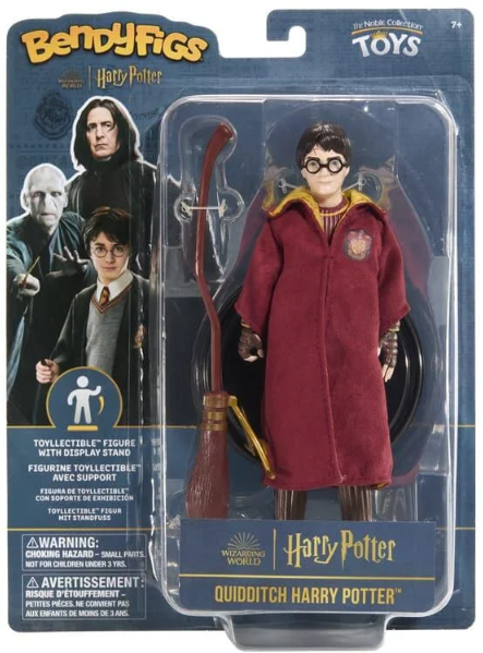 Harry Potter Bendyfigs Action Figure - Harry Potter (Quidditch) (possibly non-mint)