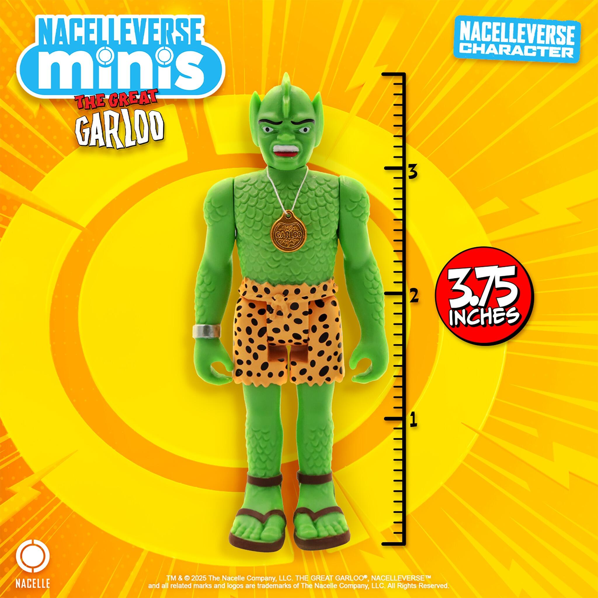 PRE-ORDER Nacelle Toys The Great Garloo Mini 3 Inch Scale Action