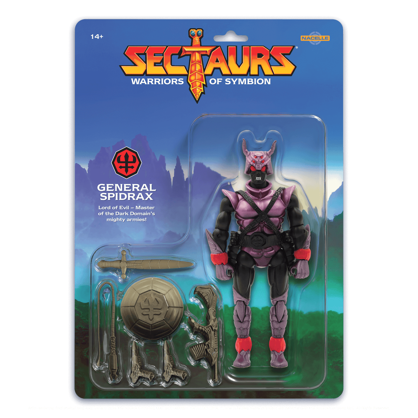 *PRE-ORDER Nacelle Toys Sectaurs 7 Inch Scale Action Figure Wave 2 - Spidrax