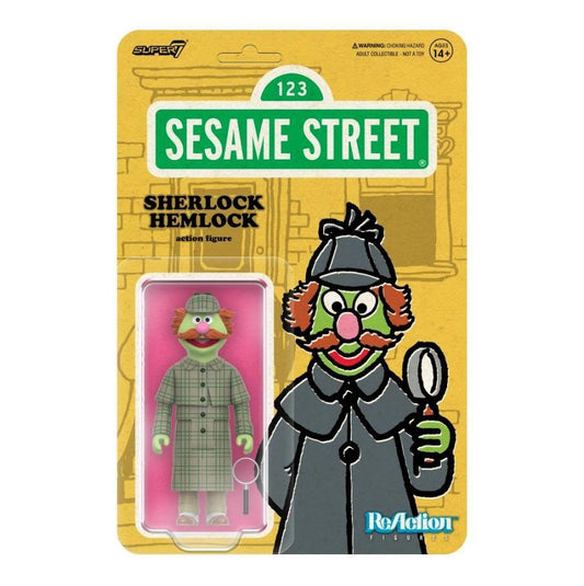 Sesame Street ReAction Action Figure Wave 3 - Sherlock Hemlock