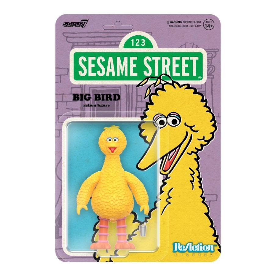 Sesame Street ReAction Action Figure Wave 3 - Big Bird