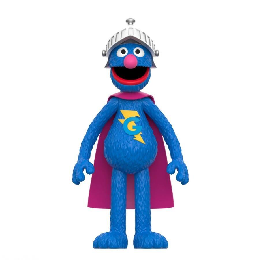 Sesame Street ReAction Action Figure Wave 3 - Super Grover